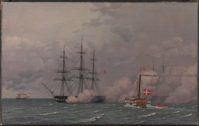 Il porto di Copenaghen il 1° maggio 1832 da Christoffer Wilhelm Eckersberg