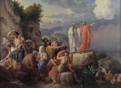 Gli Israeliti riposano dopo l