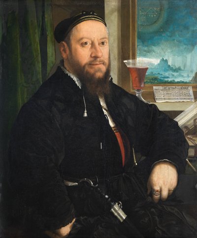 Ritratto di Matthäus Schwarz da Christoph Amberger
