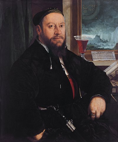 Ritratto di Matthäus Schwarz da Christoph Amberger