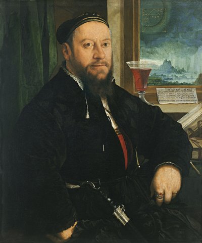 Ritratto di Matthäus Schwarz da Christoph Amberger