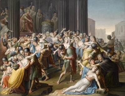 Il ratto delle Sabine da Christoph Fesel