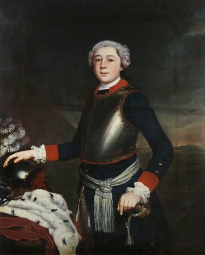 Leopold Friedrich Franz v. Anhalt-Dessau in giovane età da Christoph Friedrich Reinhold Lisiewski
