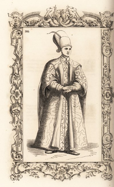 Paggio schiavo del sultano di Turchia, Impero Ottomano da Christoph Krieger