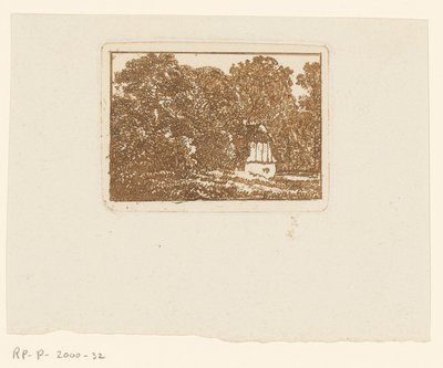 Capanna di contadini nel bosco da Christoph Nathe