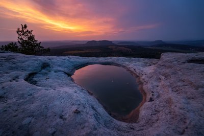 Il riflesso suggestivo del tramonto da Christoph Schaarschmidt