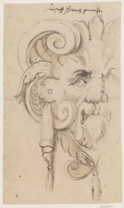 Maschera ornamentale da Christoph Schwarz