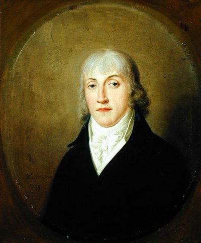 Ritratto di un gentiluomo, 1799 da Christoph Suhr