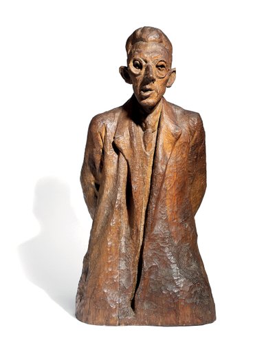 Ritratto del critico Arthur Binz, c.1926 da Christoph Voll