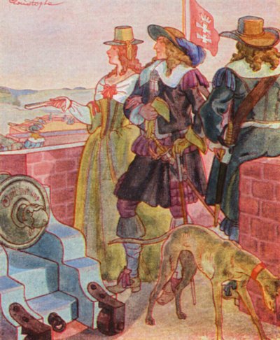Passeggiata sulle mura della fortezza da Christophe (1856 1945)