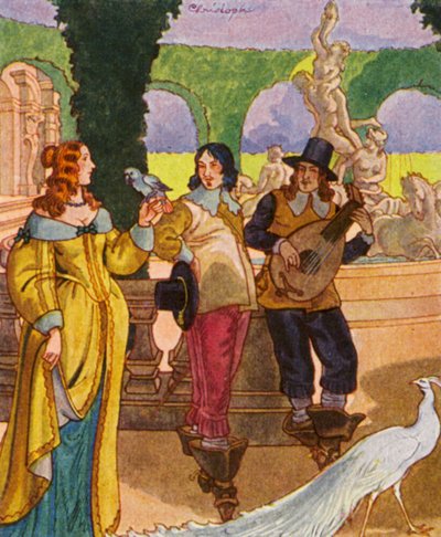 Giardino di piacere da Christophe (1856 1945)