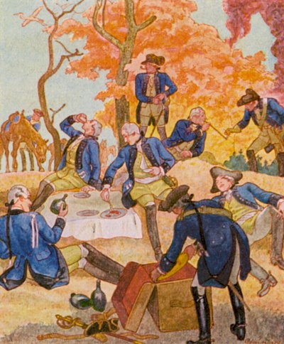 Picnic degli Ufficiali da Christophe (1856 1945)