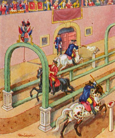 Ringelstechen / Ring Riding da Christophe (1856 1945)