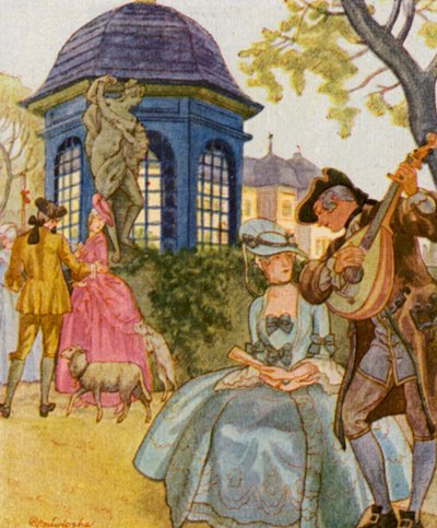 Gioco del pastore da Christophe (1856 1945)