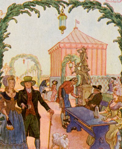 Schmausengarten Vor Nurnberg da Christophe (1856 1945)