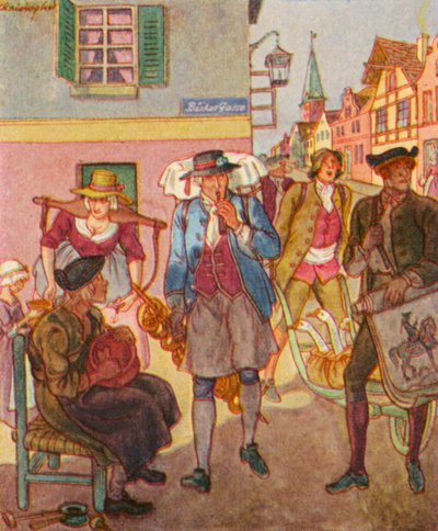 Venditore ambulante da Christophe (1856 1945)