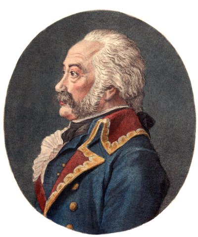 Ritratto di Adam Philippe, Conte di Custine, generale francese da Christophe Guerin