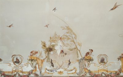 La Grande Singerie (dettaglio), c.1735 da Christophe Huet