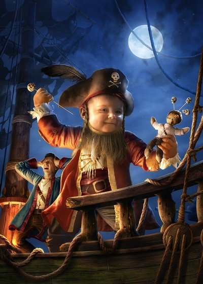 La piccola avventura al chiaro di luna del pirata da Christophe Kiciak