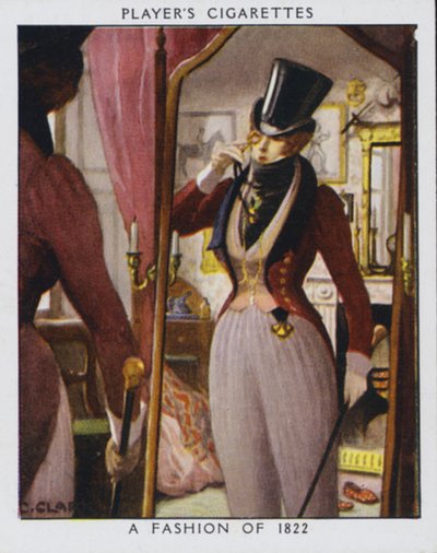 Una moda del 1822 da Christopher (after) Clark