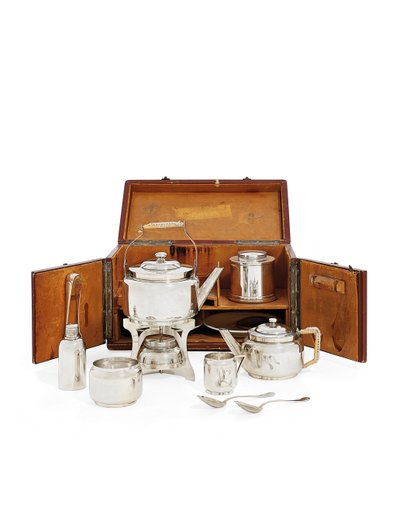 Set da picnic, marchio di Boulanger, Parigi, fine XIX secolo da Christopher (after) Dresser