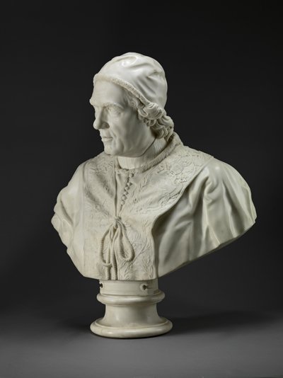 Papa Clemente XIV, c.1772-76 da Christopher (attr.to) Hewetson