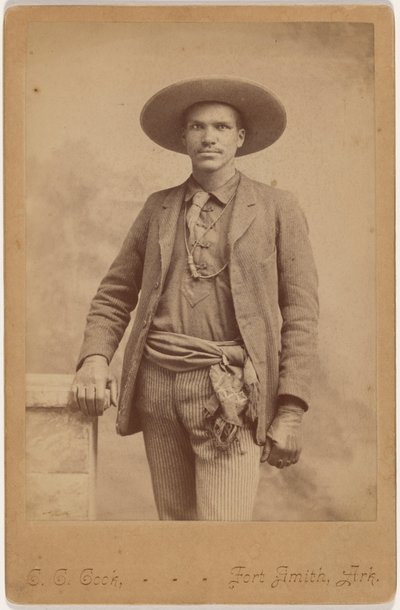 Ritratto di uomo, c. 1880 (foto) da Christopher C. Cook