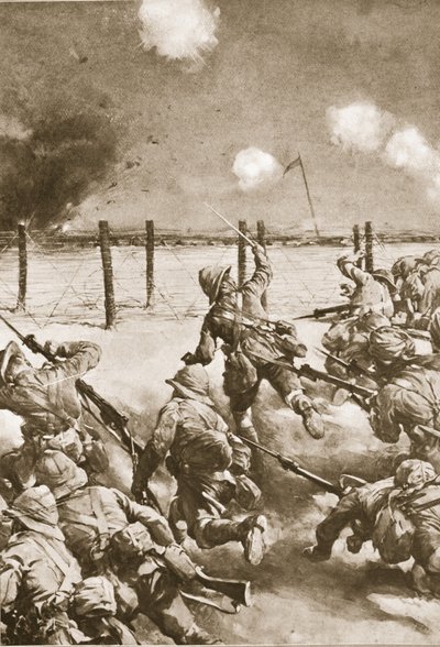 Il 2° Dorsets a Kut-el-Amara, attaccando i ridotti turchi da Christopher Clark