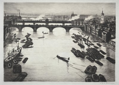 Ponti di Londra da Christopher Richard Wynne Nevinson