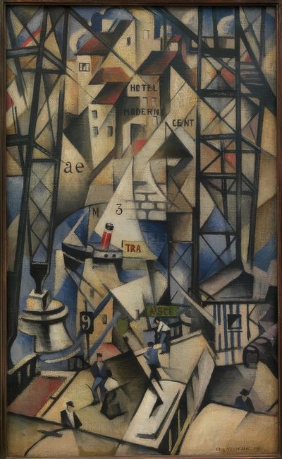 Il vecchio porto da Christopher Richard Wynne Nevinson