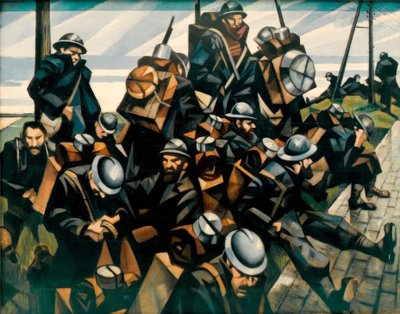 Truppe a riposo da Christopher Richard Wynne Nevinson