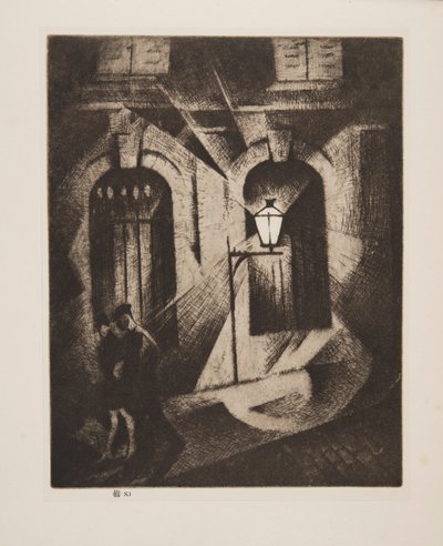 Notte sinistra a Parigi da Christopher Richard Wynne Nevinson