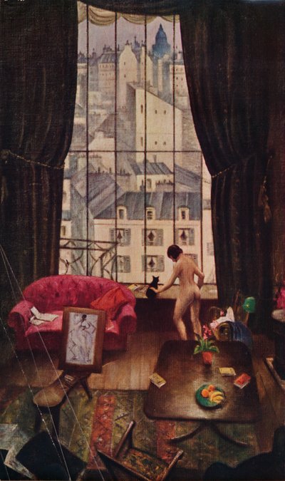 Uno studio a Montparnasse da Christopher Richard Wynne Nevinson
