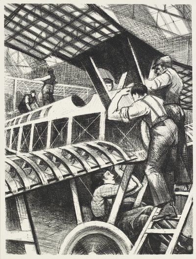 Assemblaggio delle parti da Christopher Richard Wynne Nevinson