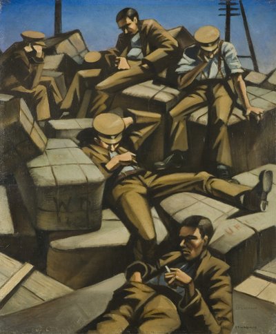 Stanco Morto, c.1916 da Christopher Richard Wynne Nevinson
