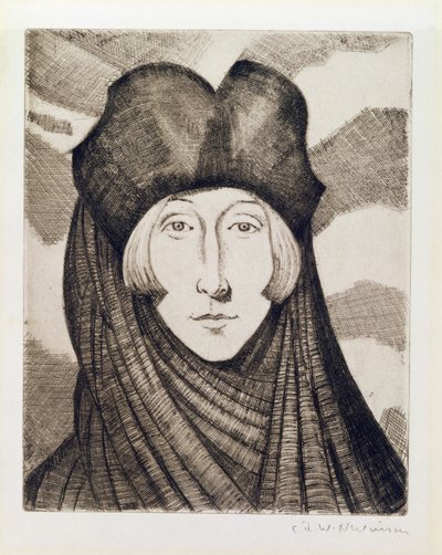 Edith Sitwell da Christopher Richard Wynne Nevinson