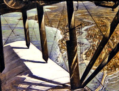 Da un aereo di Parigi da Christopher Richard Wynne Nevinson