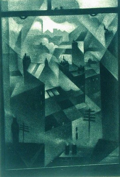 Dalla Finestra di un Ufficio da Christopher Richard Wynne Nevinson