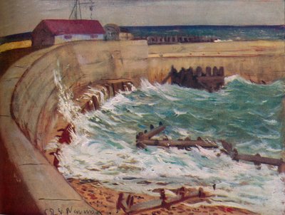 Alta marea, West Bay, c1930 da Christopher Richard Wynne Nevinson