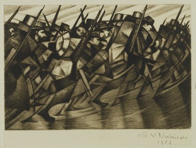 Ritorno alle trincee, 1916 da Christopher Richard Wynne Nevinson