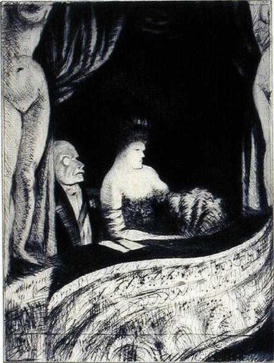 Successo (Una loggia al teatro) da Christopher Richard Wynne Nevinson