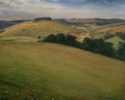 Estate nelle Downs, 1946 da Christopher Richard Wynne Nevinson