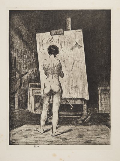 Il conoscitore, pub.1922 da Christopher Richard Wynne Nevinson