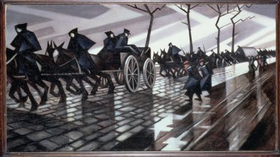 La strada per Ypres da Christopher Richard Wynne Nevinson