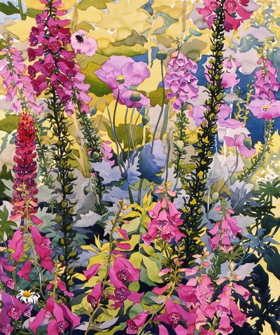 Giardino con digitali da Christopher Ryland