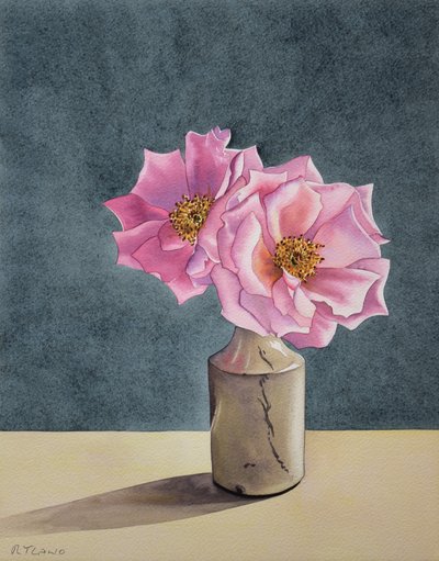 Due Rose Tardive da Christopher Ryland