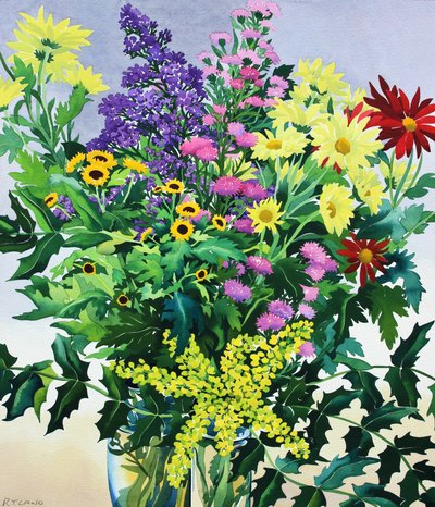 Fiori e foglie invernali da Christopher Ryland
