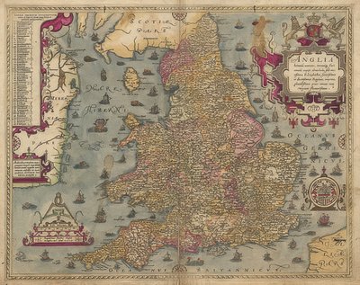 Anglia: Inghilterra e Galles da Christopher Saxton