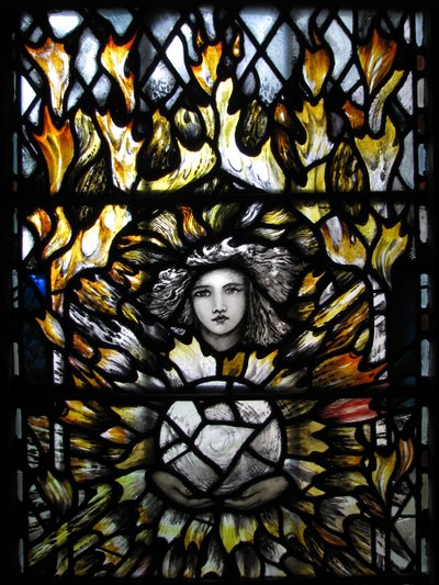 Arcangelo San Uriel, Cattedrale di Canterbury da Christopher Whall