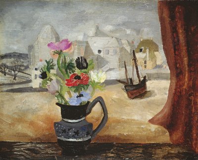 Anemoni in una finestra della Cornovaglia da Christopher Wood